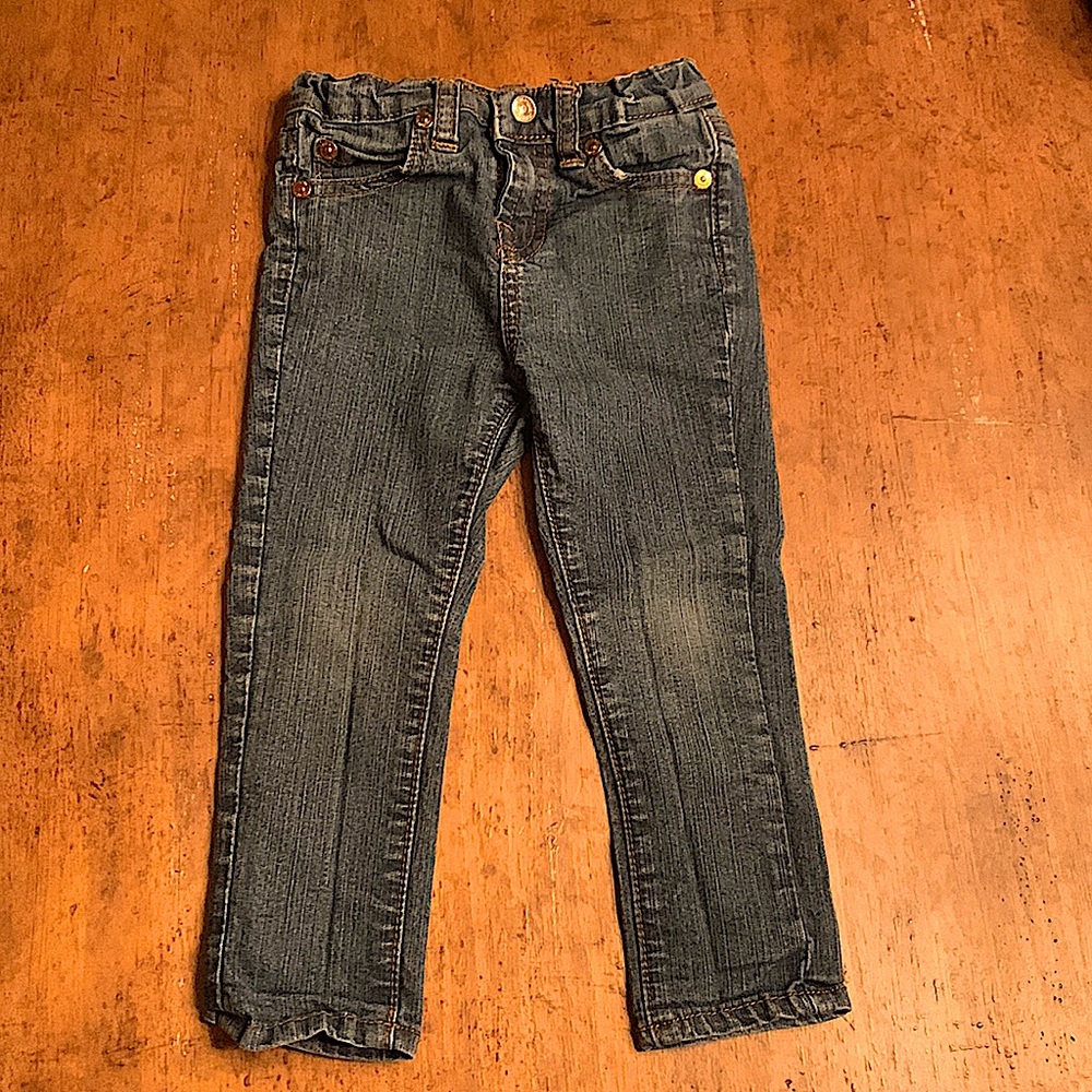 Toddler 7 For All Mankind Skinny Jeans
